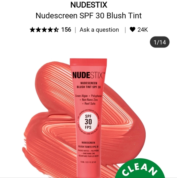 Sephora Other - NIB NUDESTIX NUDESCREEN BLUSH TINT STRAWBERRY SUNSET